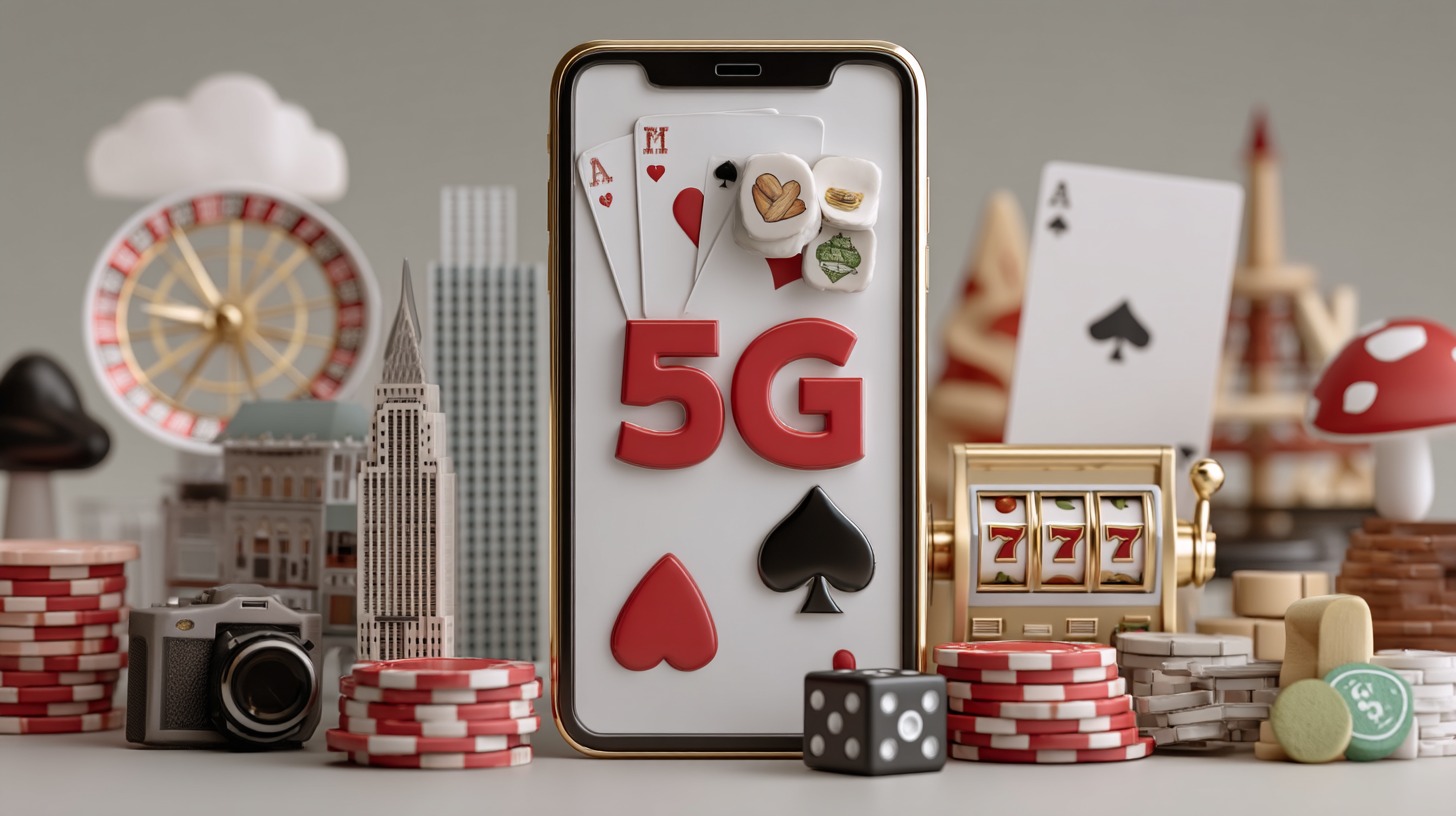 Mobile casino gaming with 5G